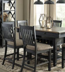 Signature Design by Ashley Tyler Creek Counter Height Dining Table with 4 Bars