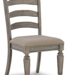 Signature Design by Ashley Lodenbay Dining Table and 6 Chairs-Antique Gray