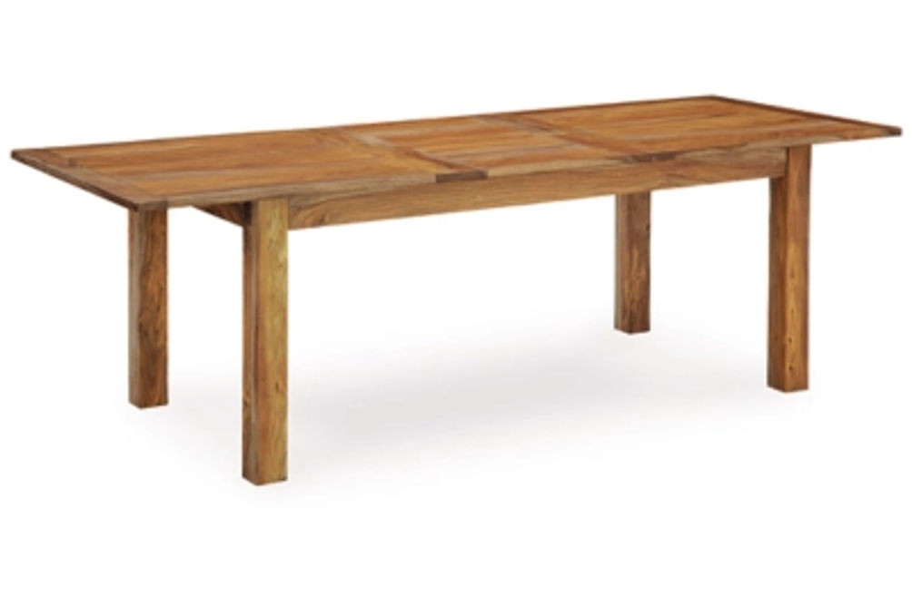 Signature Design by Ashley Dressonni Dining Extension Table-Brown