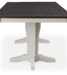 Signature Design by Ashley Darborn Dining Table, 4 Chairs and Bench-Gray/Brown