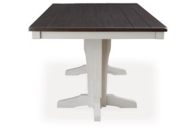 Signature Design by Ashley Darborn Dining Table, 4 Chairs and Bench-Gray/Brown