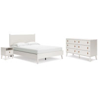 Signature Design by Ashley Aprilyn Queen Panel Platform Bed with Dresser and N