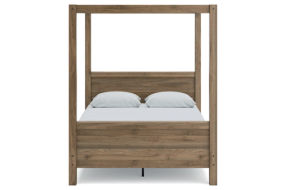 Signature Design by Ashley Aprilyn Queen Canopy Bed-Honey