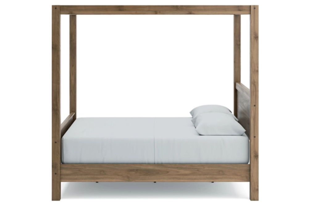 Signature Design by Ashley Aprilyn Queen Canopy Bed-Honey