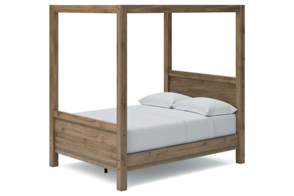 Signature Design by Ashley Aprilyn Full Canopy Bed-Honey