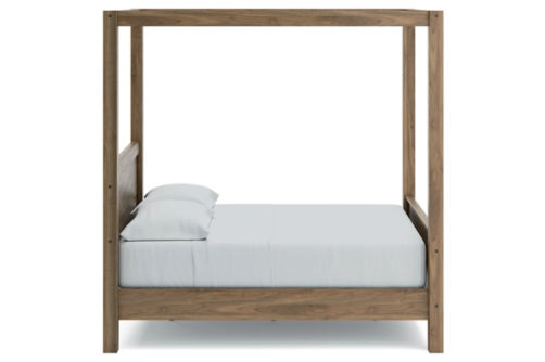 Signature Design by Ashley Aprilyn Full Canopy Bed-Honey