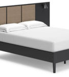 Signature Design by Ashley Charlang Full Panel Platform Bed with 2 Extensions-