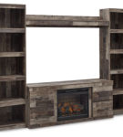 Signature Design by Ashley Derekson 4-Piece Entertainment Center with Electric