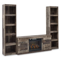 Signature Design by Ashley Derekson 3-Piece Entertainment Center with Electric