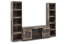 Signature Design by Ashley Derekson 3-Piece Entertainment Center with Electric