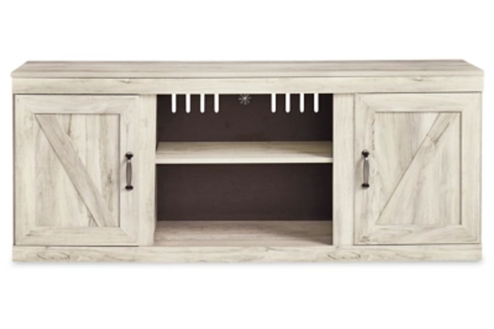 Signature Design by Ashley Bellaby 4-Piece Entertainment Center-Whitewash