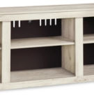 Signature Design by Ashley Bellaby 4-Piece Entertainment Center-Whitewash