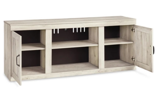 Signature Design by Ashley Bellaby 4-Piece Entertainment Center-Whitewash