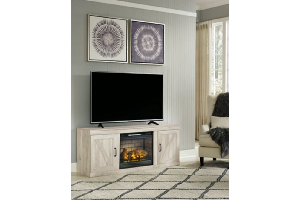 Signature Design by Ashley Bellaby TV Stand with Electric Fireplace