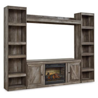 Signature Design by Ashley Wynnlow 4-Piece Entertainment Center with Electric