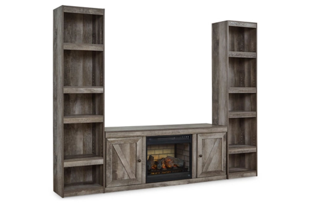 Signature Design by Ashley Wynnlow 3-Piece Entertainment Center with Electric