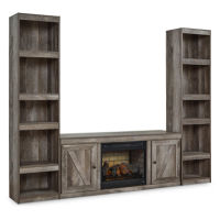 Signature Design by Ashley Wynnlow 3-Piece Entertainment Center with Electric