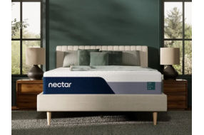 Nectar Premier Memory Foam 5.1 Full Mattress-White