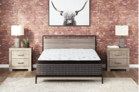 Sierra Sleep by Ashley Ultra Luxury ET with Memory Foam Queen Mattress-White