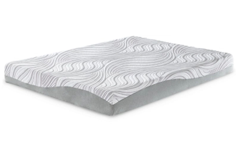 Sierra Sleep by Ashley 8 Inch Memory Foam Queen Mattress-White