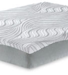 Sierra Sleep by Ashley 10 Inch Memory Foam Queen Mattress-White