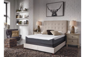 Sierra Sleep by Ashley 10 Inch Chime Elite King Memory Foam Mattress in a box