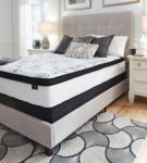 Sierra Sleep by Ashley Chime 12 Inch Hybrid Queen Mattress in a Box-White