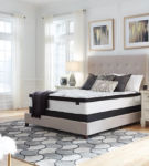 Sierra Sleep by Ashley Chime 12 Inch Hybrid Queen Mattress in a Box-White