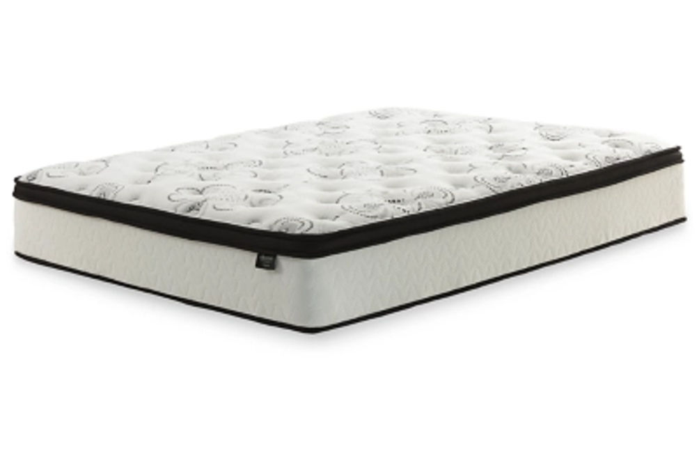 Sierra Sleep by Ashley Chime 12 Inch Hybrid Twin Mattress in a Box-White