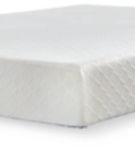 Sierra Sleep by Ashley 10 Inch Chime Memory Foam King Mattress and Foundation-