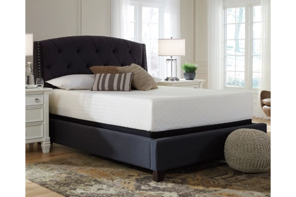 Sierra Sleep by Ashley Chime 12 Inch Memory Foam California King Mattress in a