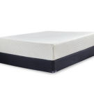 Sierra Sleep by Ashley Chime 12 Inch Memory Foam Queen Mattress in a Box-White