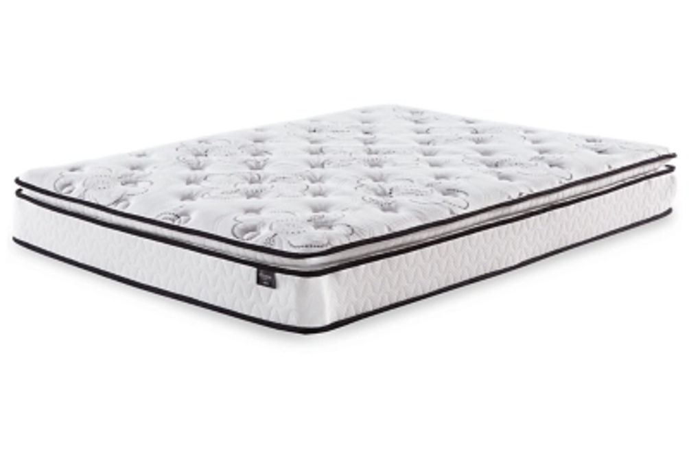 Sierra Sleep by Ashley 10 Inch Bonnell PT King Mattress-White