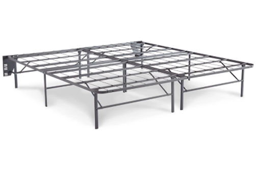 Sierra Sleep by Ashley 12 Inch Chime Elite King Foundation with Mattress-Gray