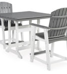 Signature Design by Ashley Transville Outdoor Counter Height Dining Table with