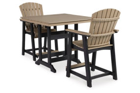 Signature Design by Ashley Fairen Trail Outdoor Counter Height Dining Table wi