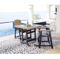 Signature Design by Ashley Fairen Trail Outdoor Counter Height Dining Table wi