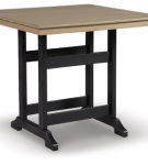 Signature Design by Ashley Fairen Trail Outdoor Counter Height Dining Table wi