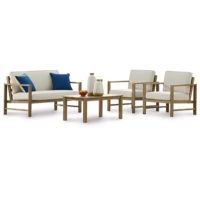 Signature Design by Ashley Fynnegan 4-Piece Outdoor Furniture Set