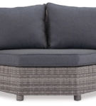 Signature Design by Ashley Salem Beach 3-Piece Outdoor Sectional-Gray