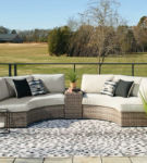 Signature Design by Ashley Calworth 3-Piece Outdoor Sectional-Beige