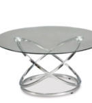 Signature Design by Ashley Hollynyx Table (Set of 3)-Chrome Finish