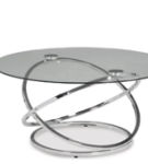 Signature Design by Ashley Hollynyx Table (Set of 3)-Chrome Finish