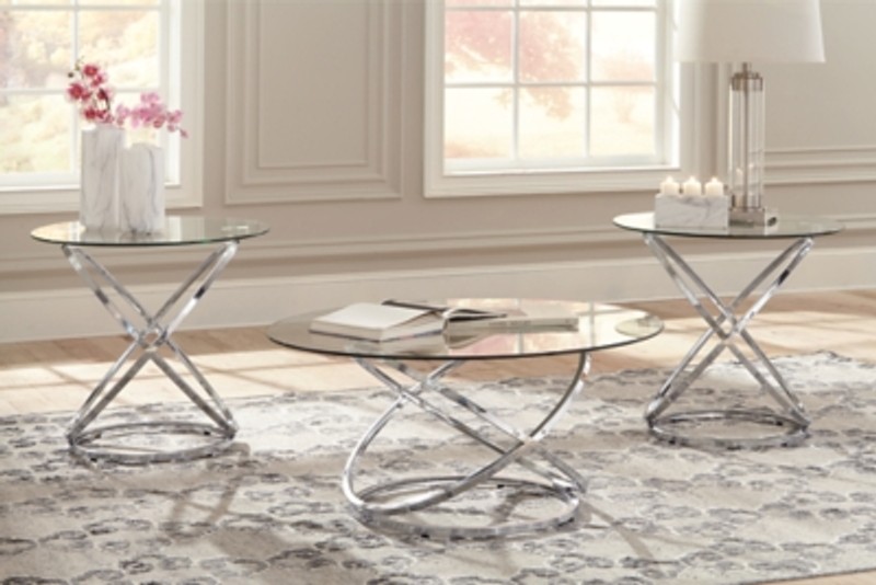 Rent-To-Own Signature Design by Ashley Hollynyx Table (Set of 3