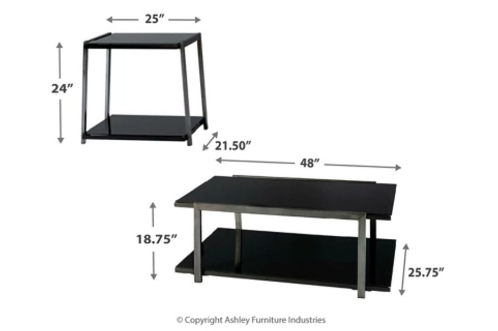 Juego de Mesa de Centro Rollynx de Signature Design by Ashley 