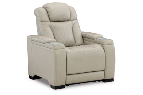 Signature Design by Ashley Strikefirst Power Recliner-Natural