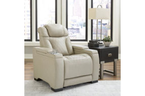 Signature Design by Ashley Strikefirst Power Recliner-Natural