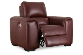 Signature Design by Ashley Alessandro Power Recliner-Garnet