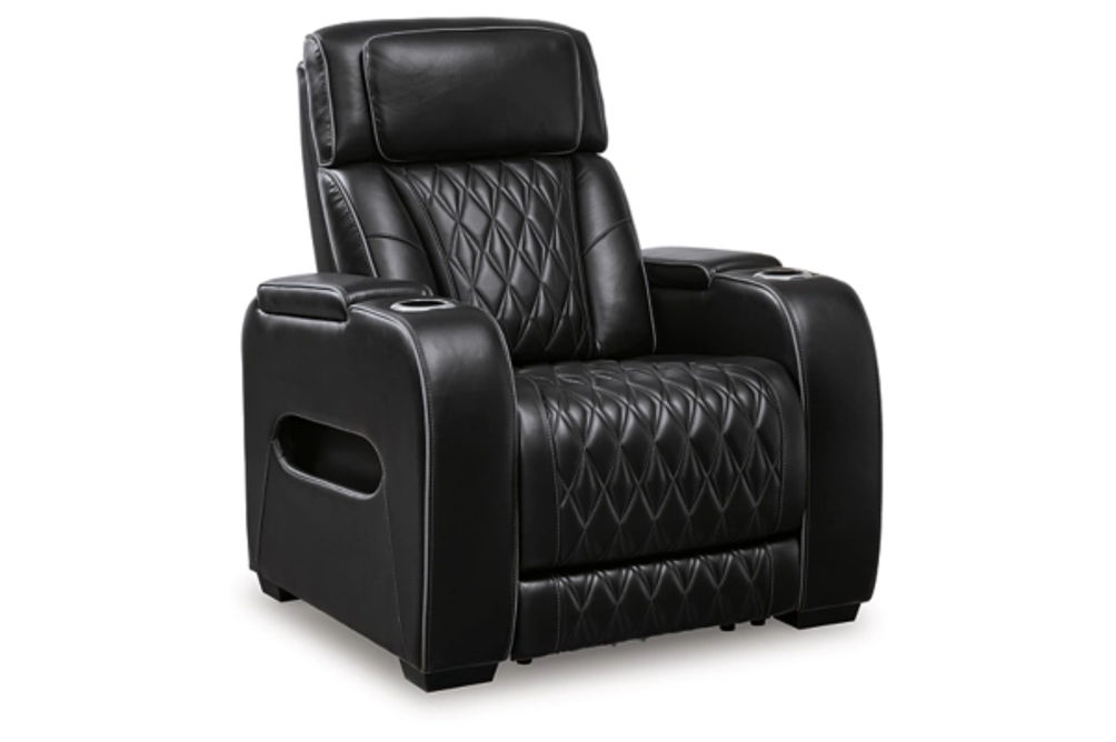 Signature Design by Ashley Boyington Power Recliner-Black