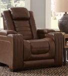 Signature Design by Ashley Backtrack Power Recliner-Chocolate